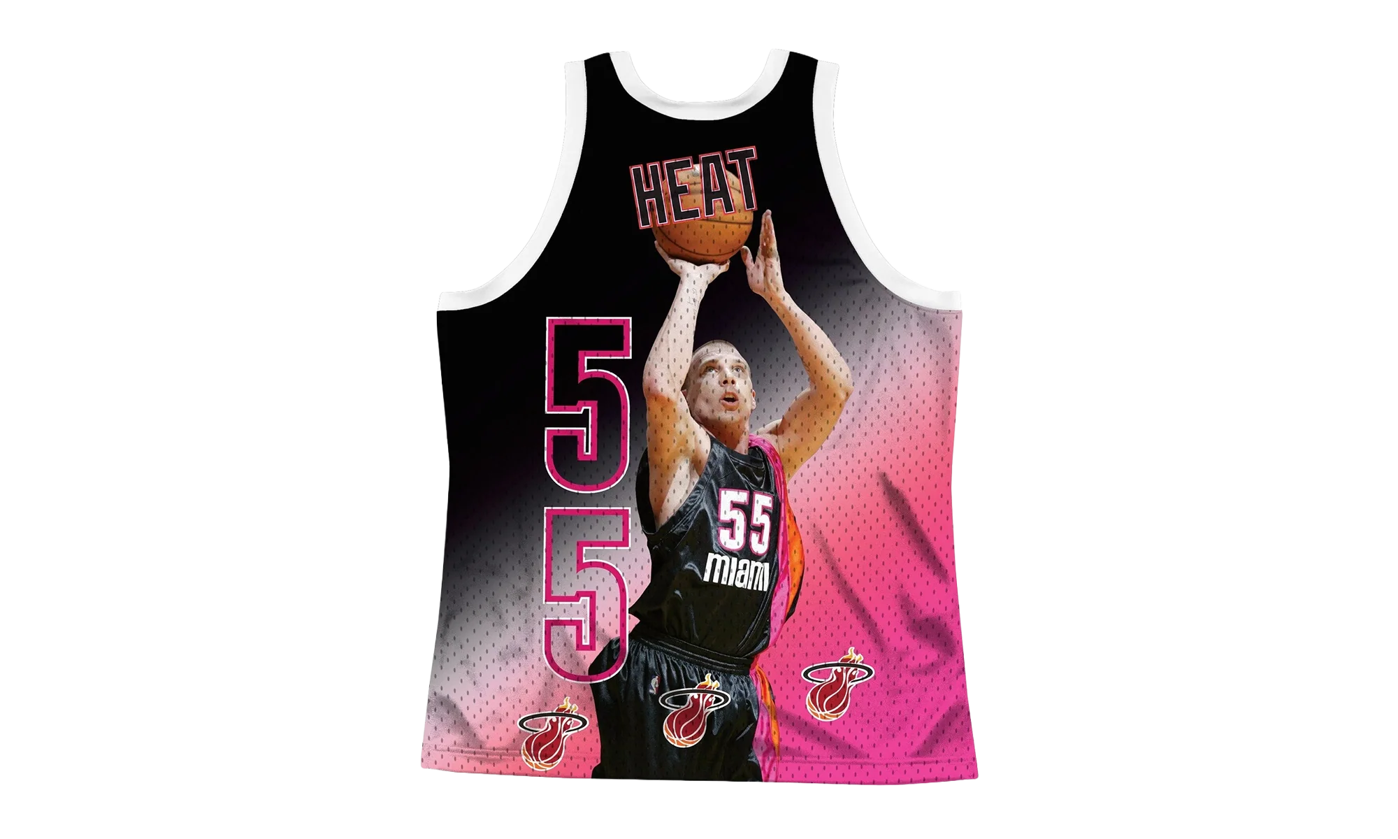 NBA Behind The Back Jersey "Miami Heat Jason Williams" MSTKMI19002 MHEWHITJWI