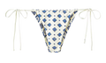Tova Baroque Tile Tie Bottom "White" KITH53