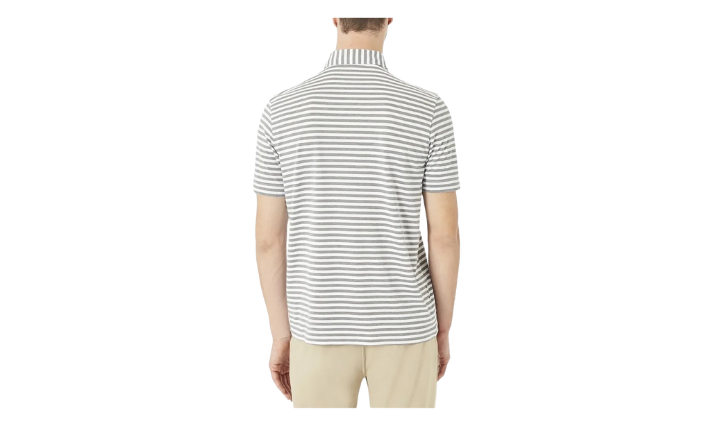 Speed Stripe Polo Shirt "White" 434038 100