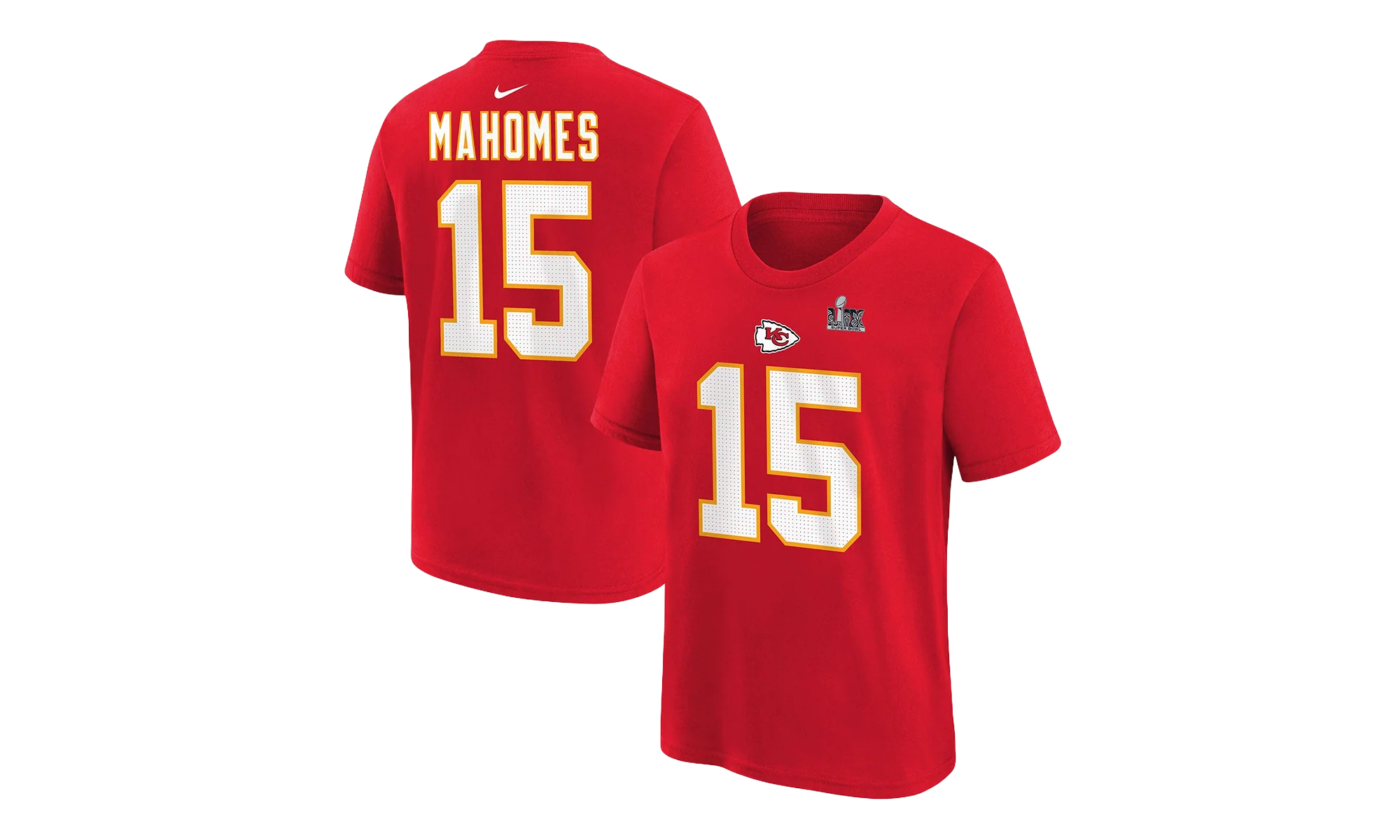 Player Name & Number Tee GS "Patrick Mahomes Chiefs Super Bowl LIX" 9Z1B7NFPRECHIP