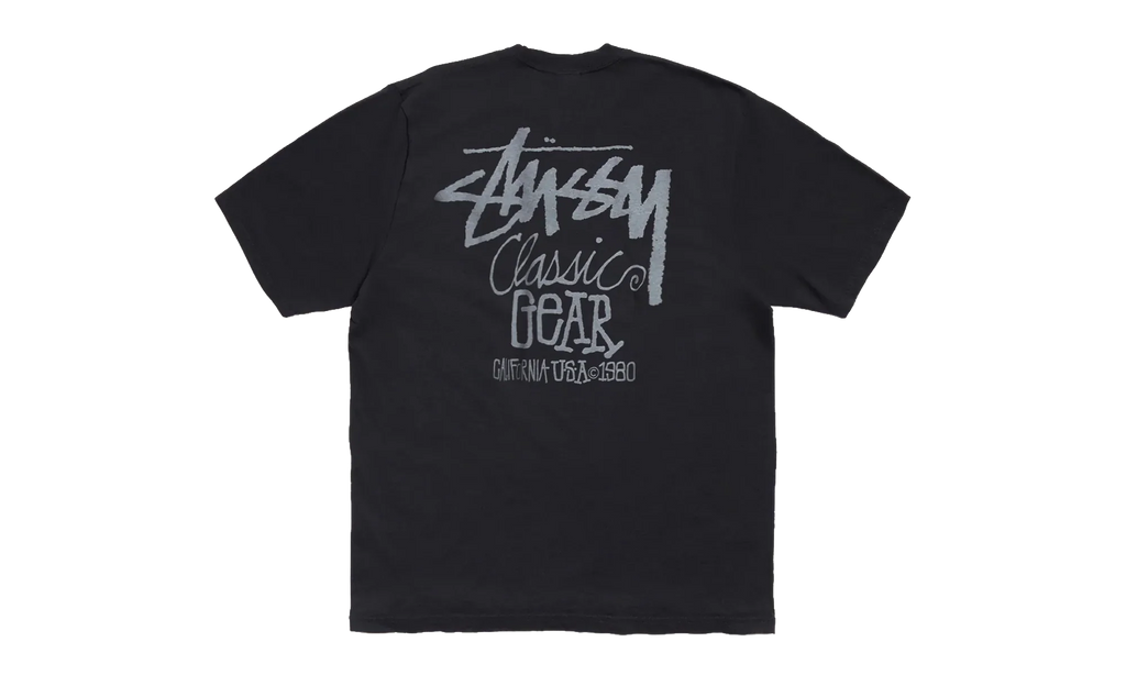 Classic Gear Pigment Dyed T-Shirt "Black" STUS361