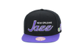 NBA Hardwood Classics Script 2.0 Snapback Cap "Utah Jazz - Black" HHSS3282 UJAYYPPPBLCK