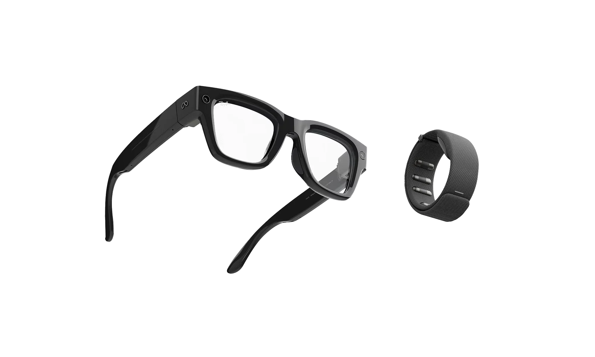 Meta AI Glasses "Large - Black" 1001157 01