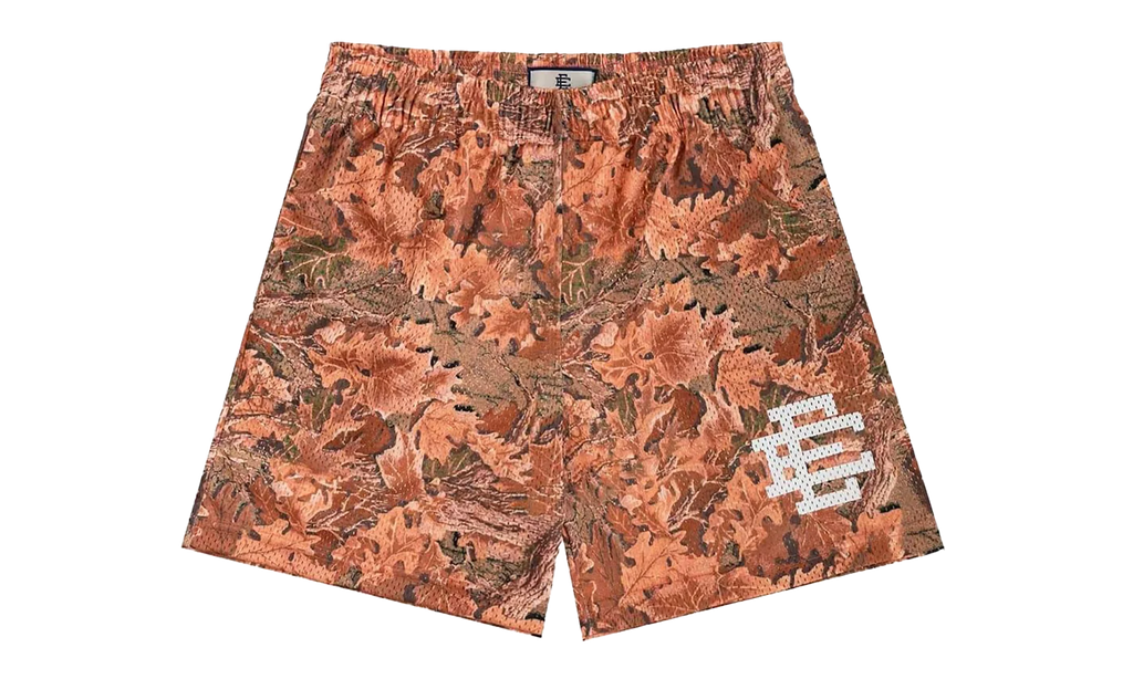 EE Basic Shorts "Orange / Leafy Camo" EE179