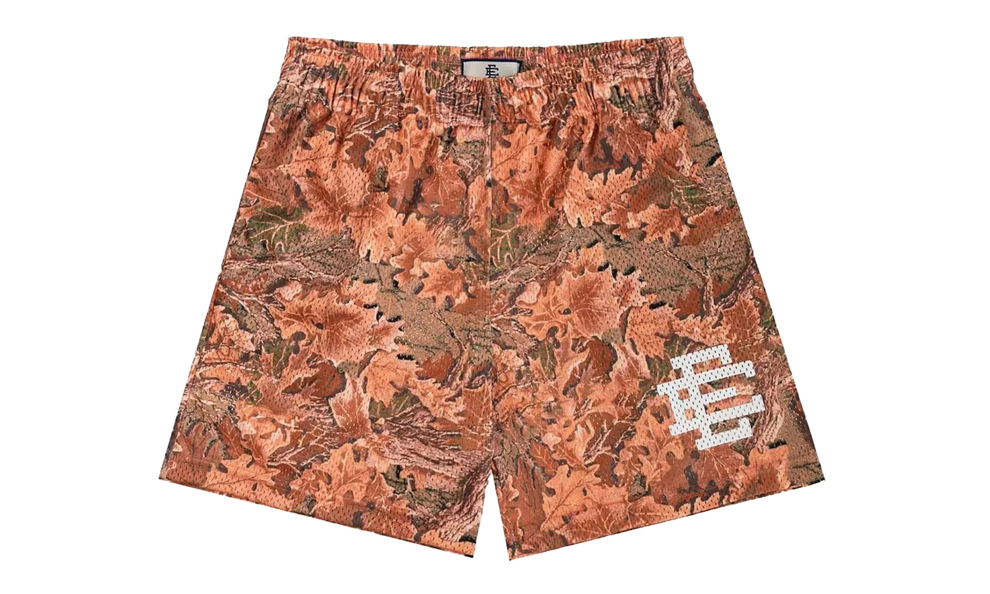 EE Basic Shorts "Orange / Leafy Camo" EE179