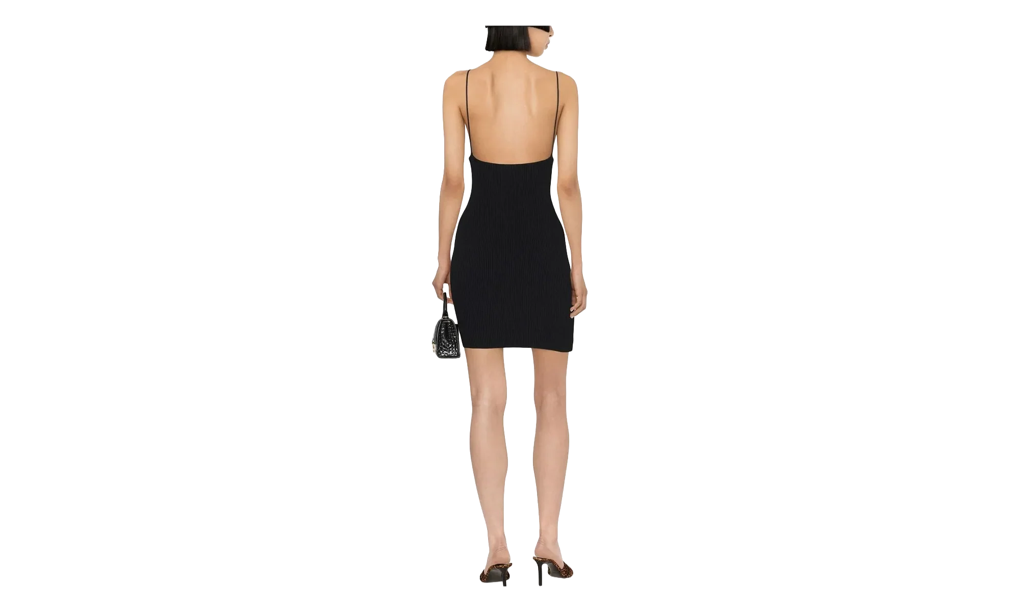 Knit Mini Dress WMNS "Black" S75CV0594S18171900