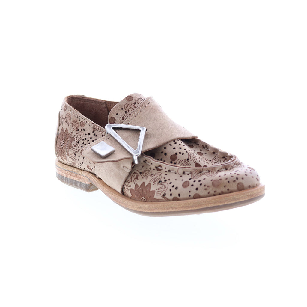 Zeno Floral 630142-101 Womens Brown Loafers & Slip Ons Casual Shoes