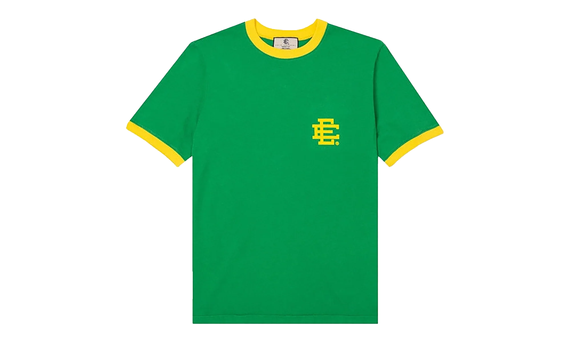 EE Ringer T-Shirt SS23 "Green / Yellow" EE367