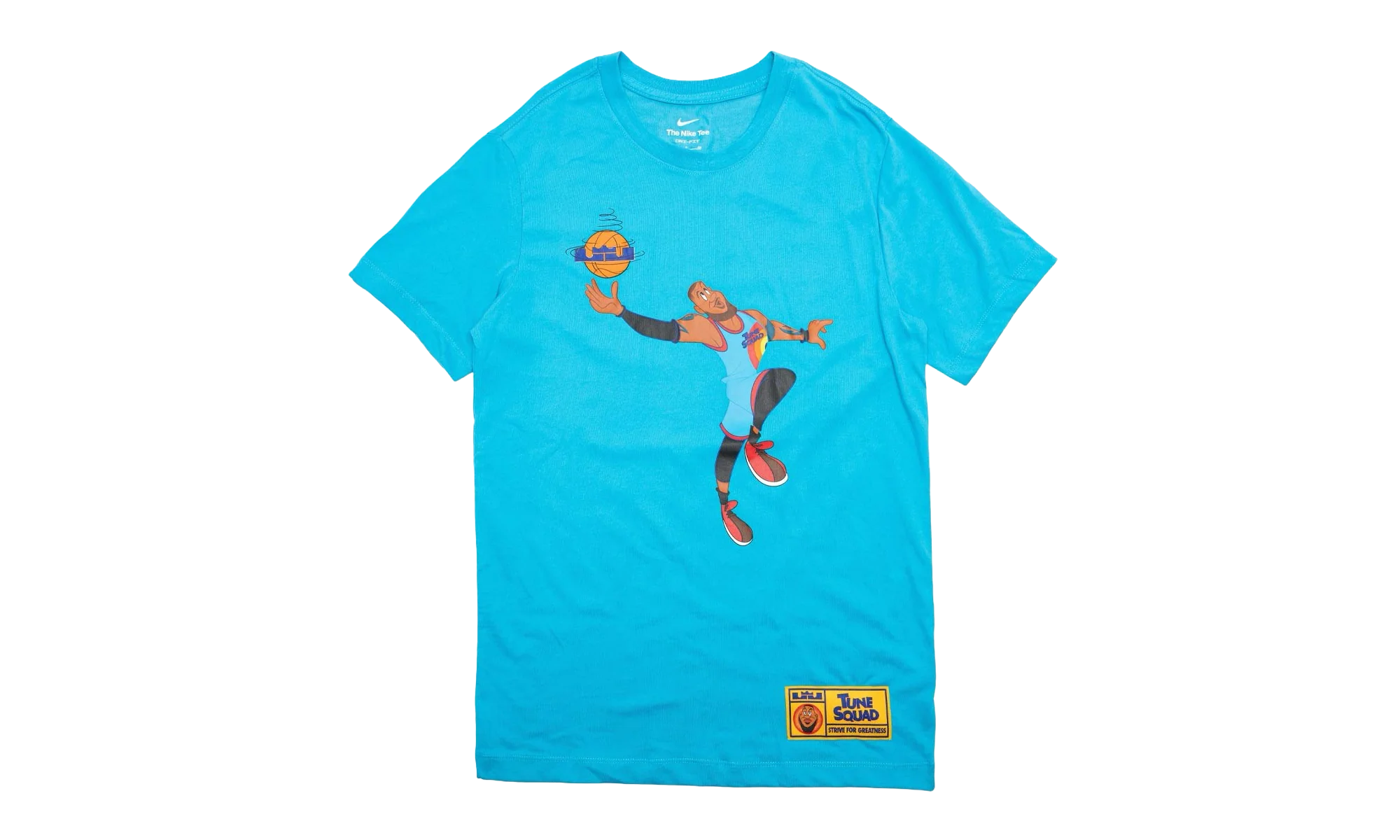 Lebron Dri-fit Basketball T-shirt "Space Jam A New Legacy - Blue" DH3831 434