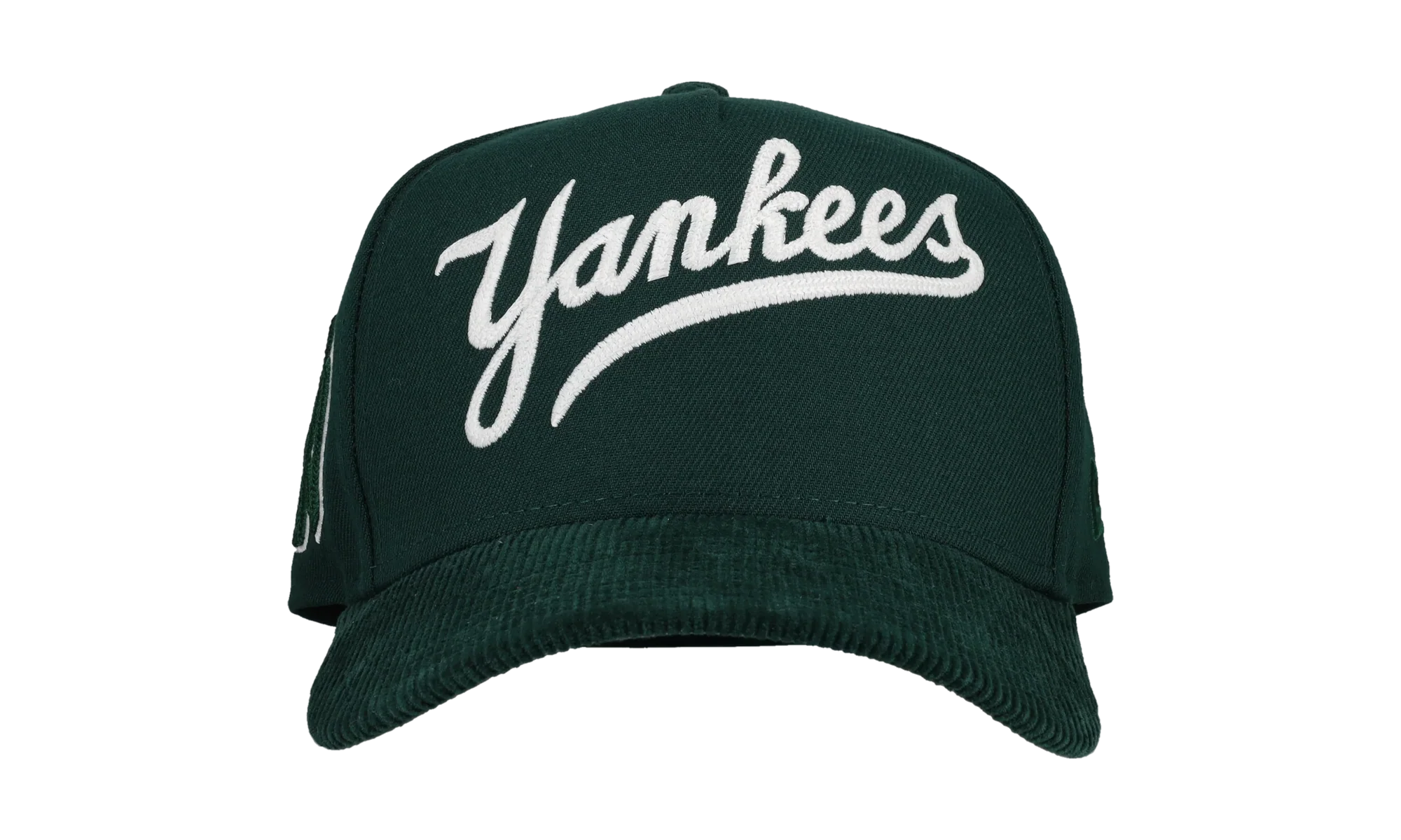 9FIFTY New York Yankees A Frame Snapback Hat "Chainstitch - Corduroy Green" 44531120832700