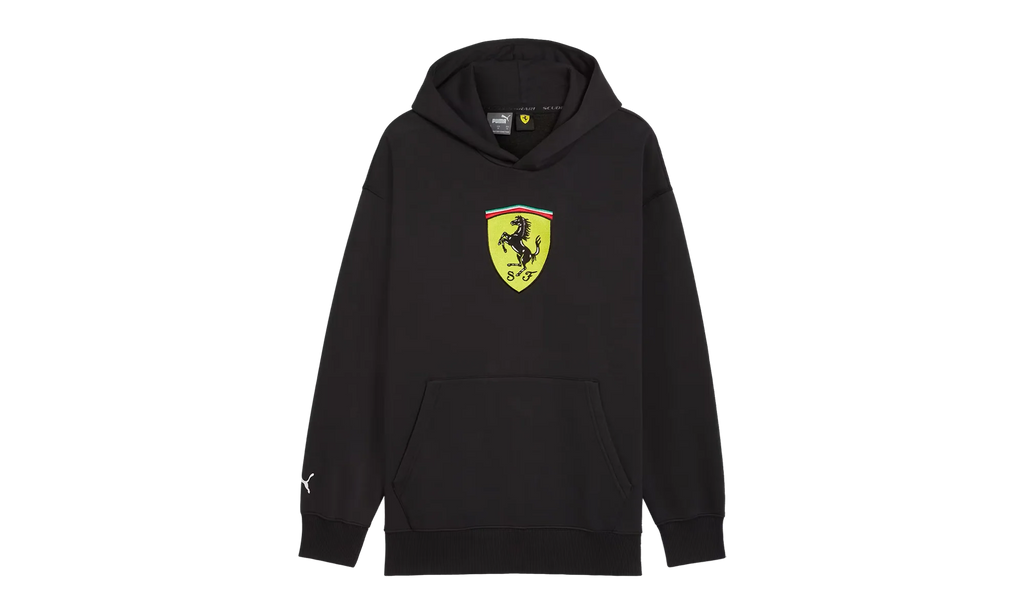 SCUDERIA FERRARI RACE BIG SHIELD HOODIE "Black" 627054 01