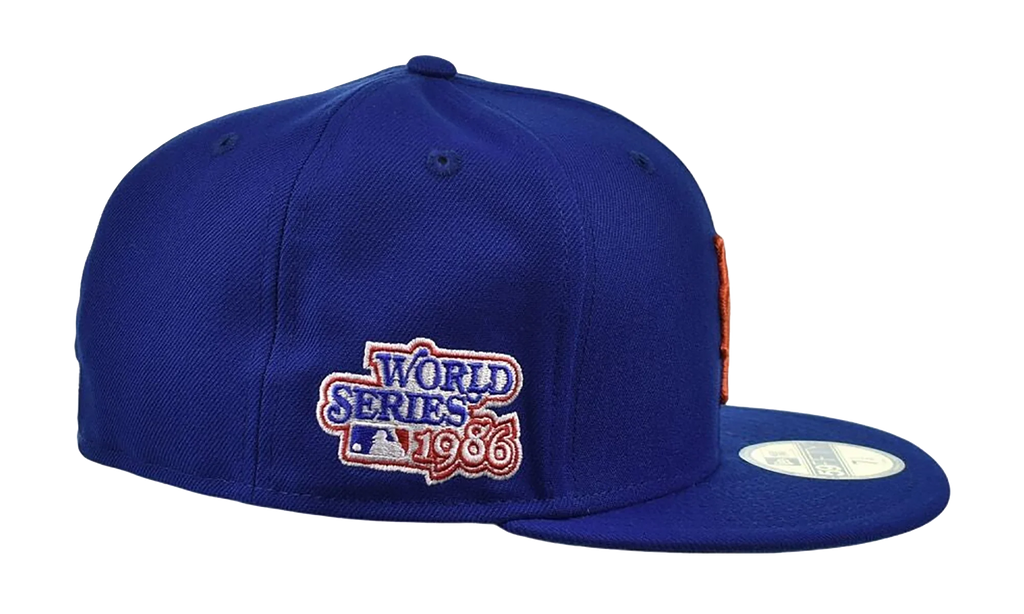59FIFTY New York Mets World Series 1986 Fitted Hat "Blue" 60399390