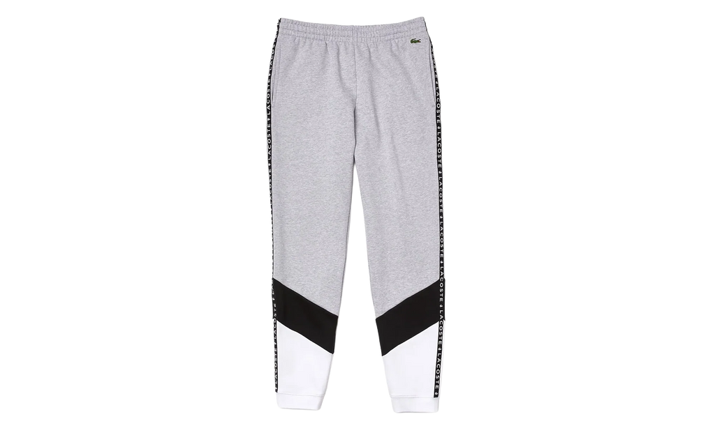 Signature Striped Colorblock Fleece Pants "Grey Chine / Black / White" XH7066 51 SJ1