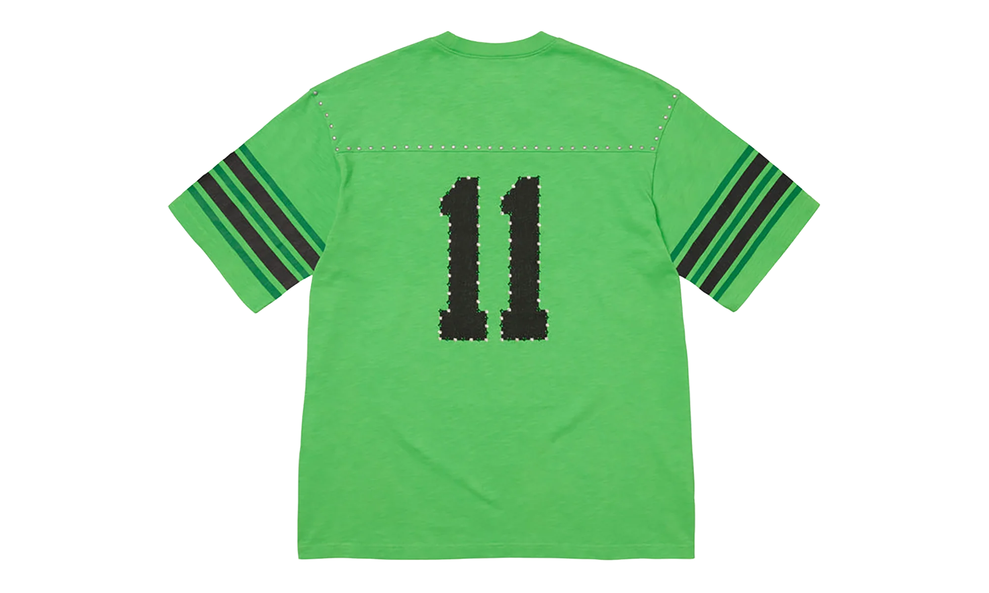 Studded S/S Football Top "SS26 - Green" SU27032