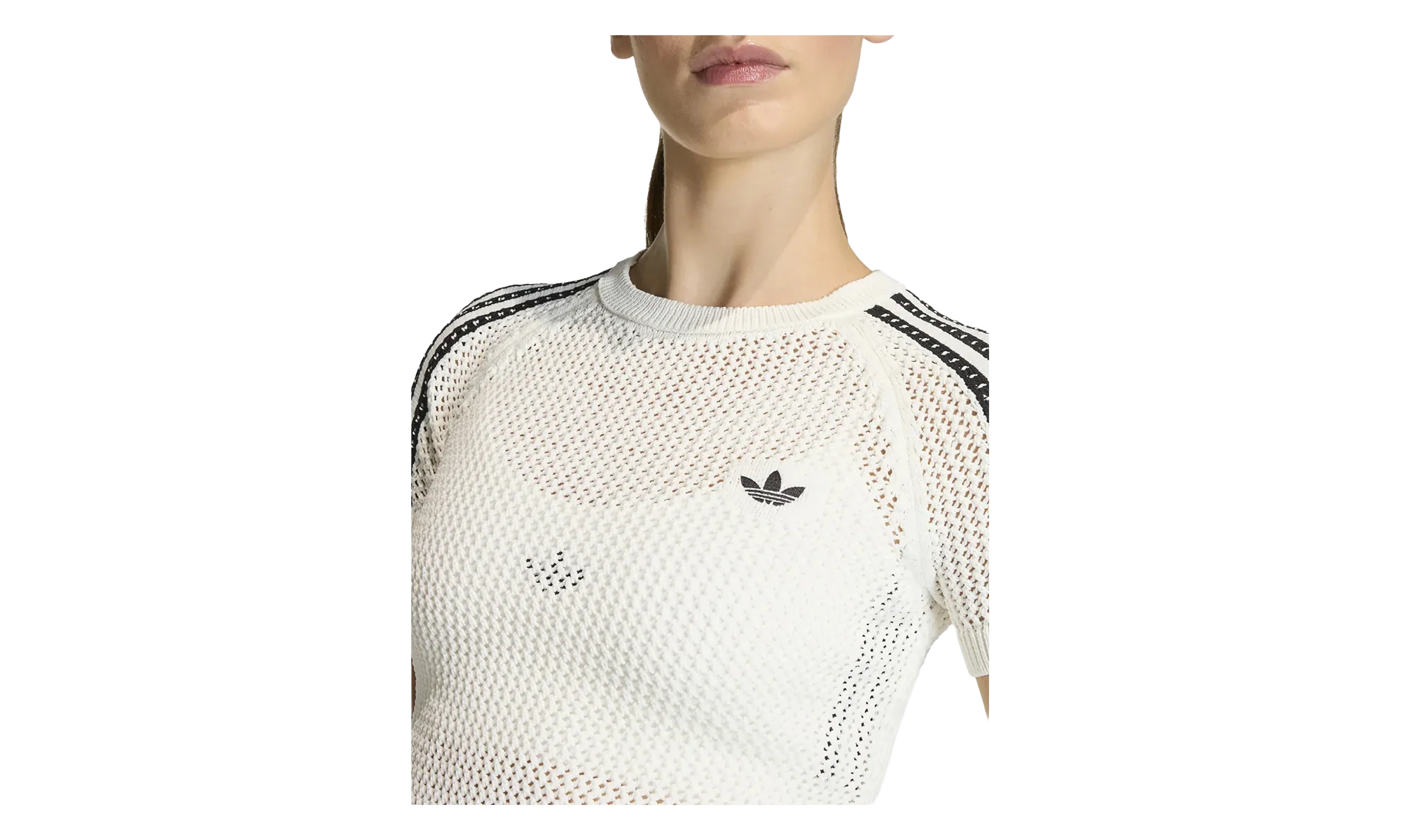 Originals Knitted Crochet Cali Tee WMNS "Off White" KE0200