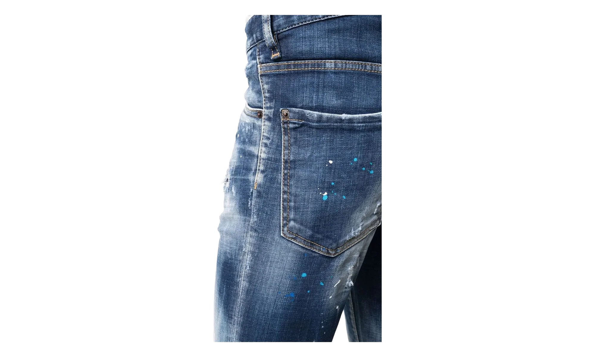 Distressed Jeans "Medium Wash" S74LB0956S30342470