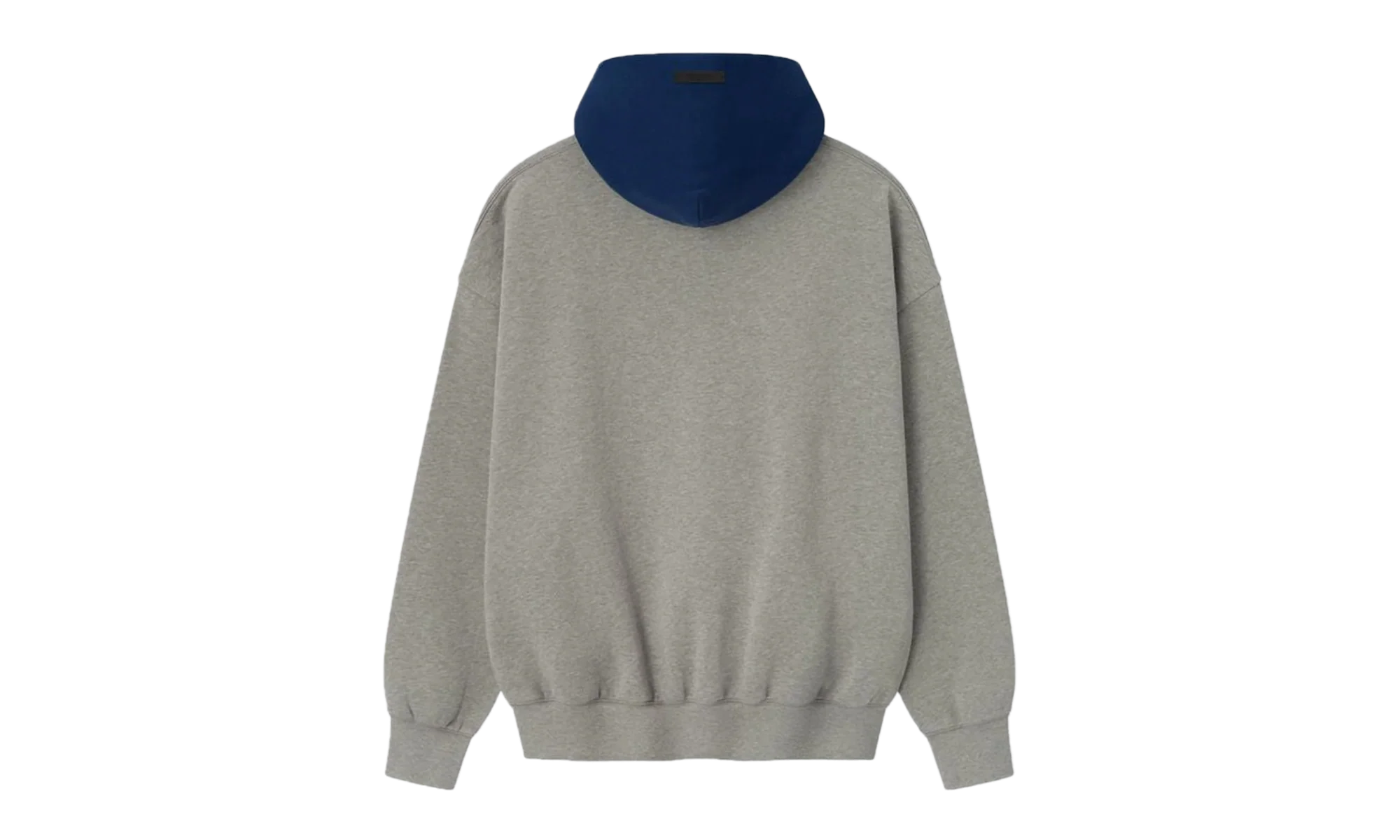 NBA SPORTS FIT HOODIE "CONCRETE HEATHER / ESTATE BLUE" 192NB256402F
