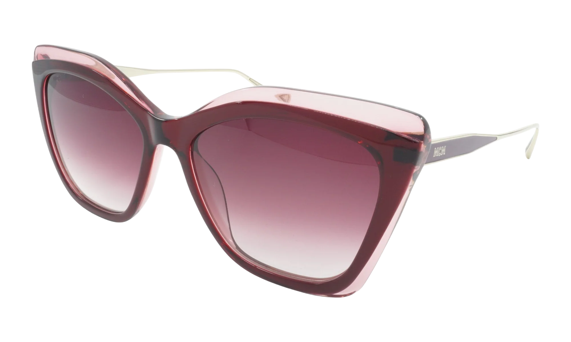 Cat Eye Sunglasses "BURGUNDY" MCM698S-602