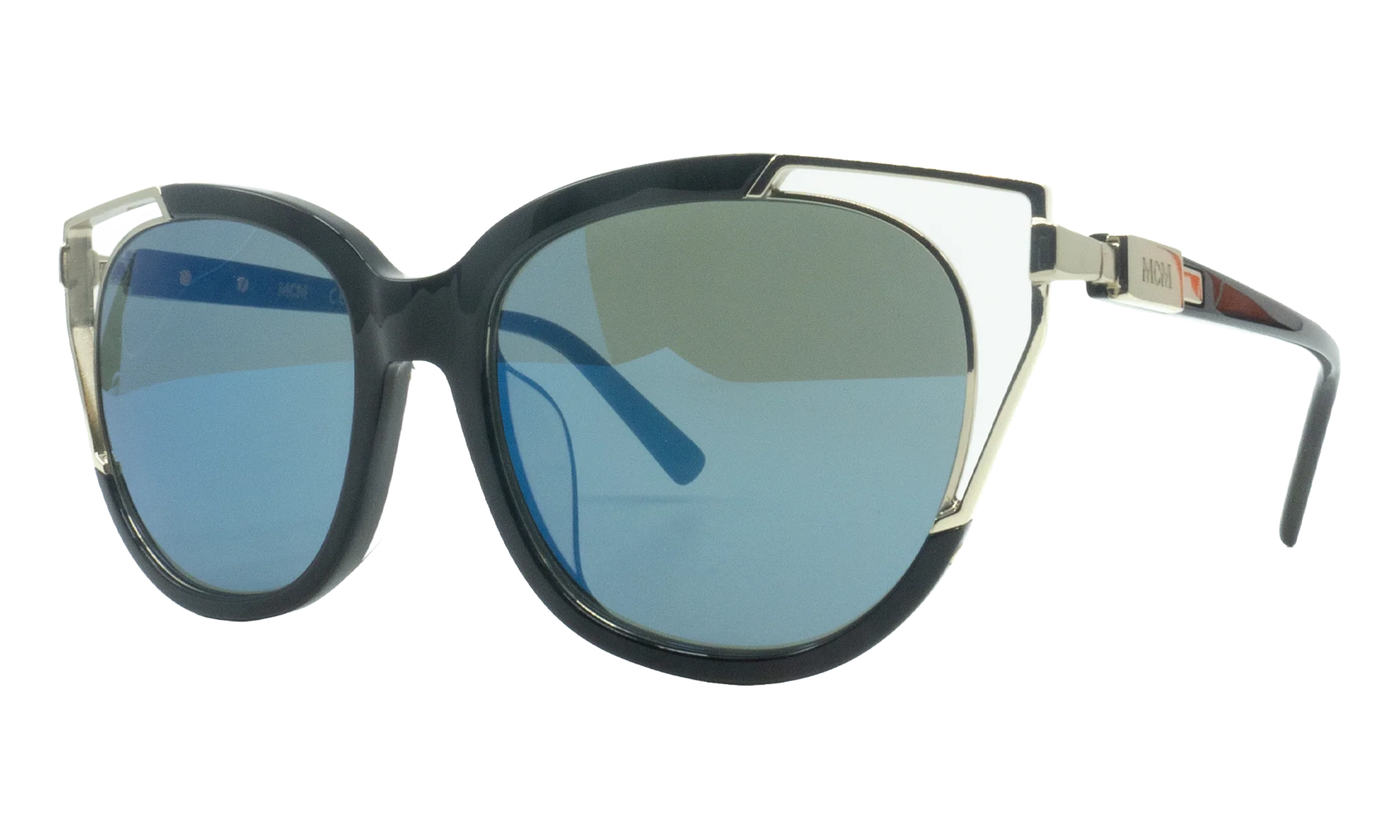 Modified Rectangle Sunglasses "Black" MCM660SA-001