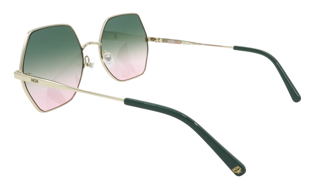 Rectangle Sunglasses "Shiny Gold" MCM140S-727