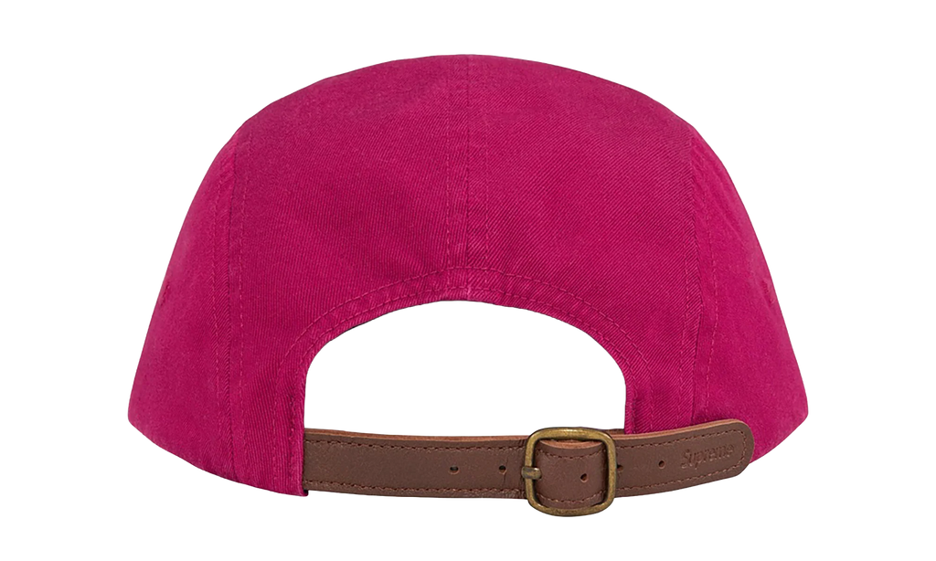 Washed Chino Twill Camp Cap "FW24 - Cranberry" SU27095