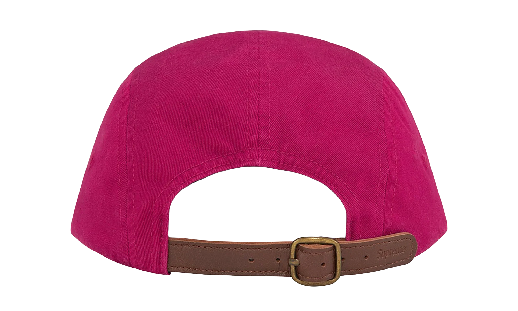 Washed Chino Twill Camp Cap "FW24 - Cranberry" SU27095