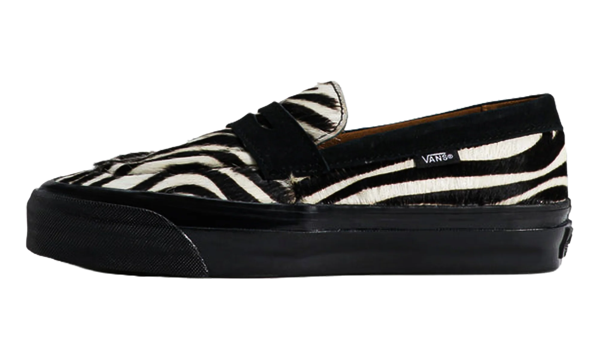 Premium Loafer "Pony Hair Zebra" VN000VASZBR