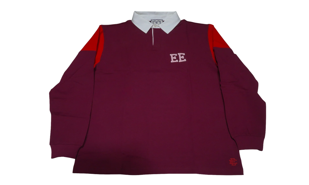 EE RUGBY CORE POLO "Red/ White" EE740