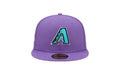 59Fifty MLB Arizona Diamondbacks Cloud Under Fitted Hat "Purple" 60243788