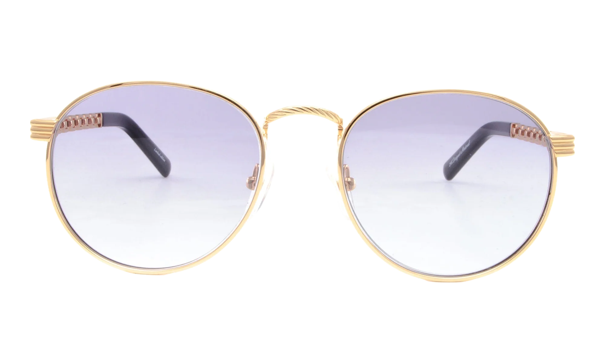 Miami Vice Equestrian Edition 24KT "Yellow Gold / Mauve Gradient Flash Silver" EQMV2 0004 20C2