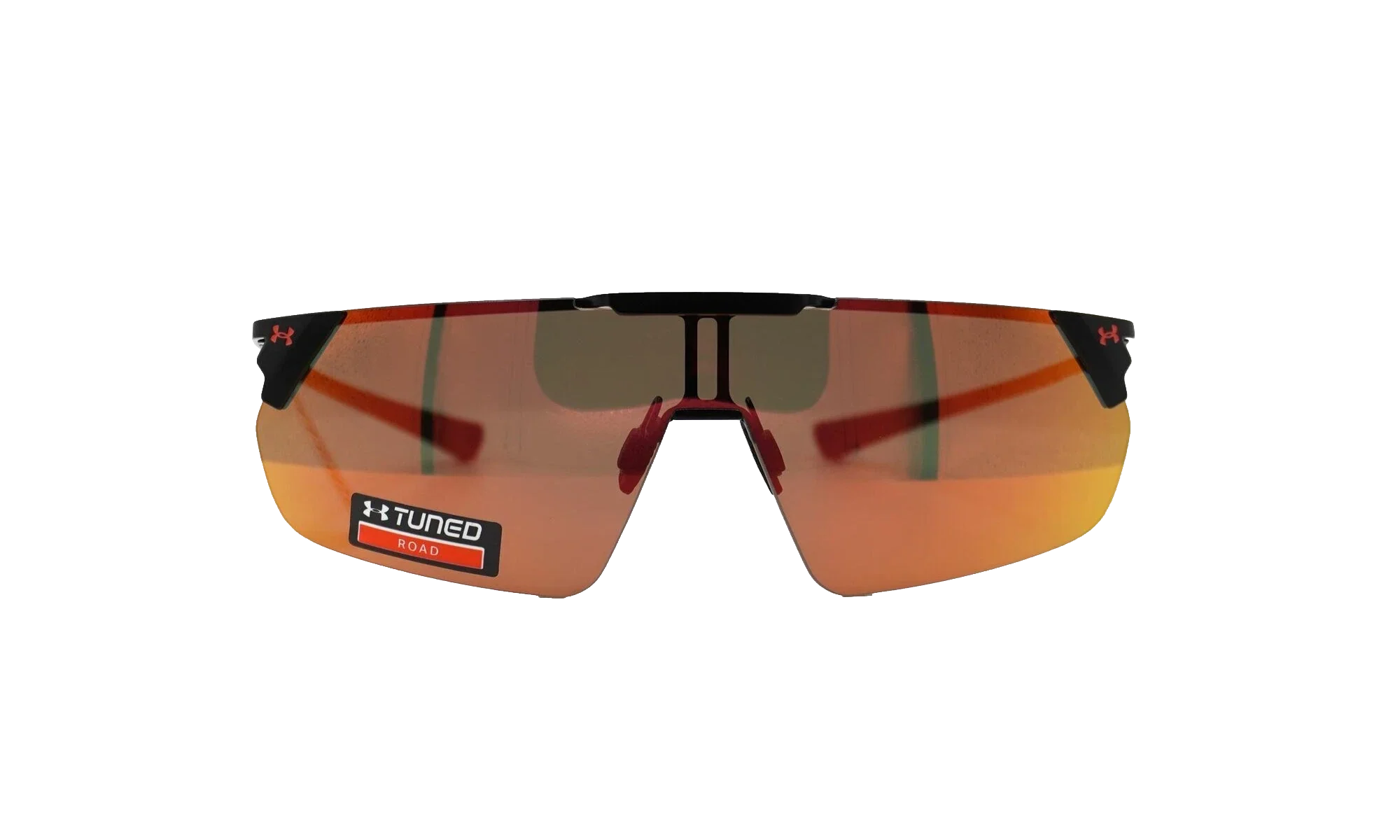 Litewire Shield Sunglasses "Rose Brown Beta Red Mirror - Satin Black" 8600135 010153