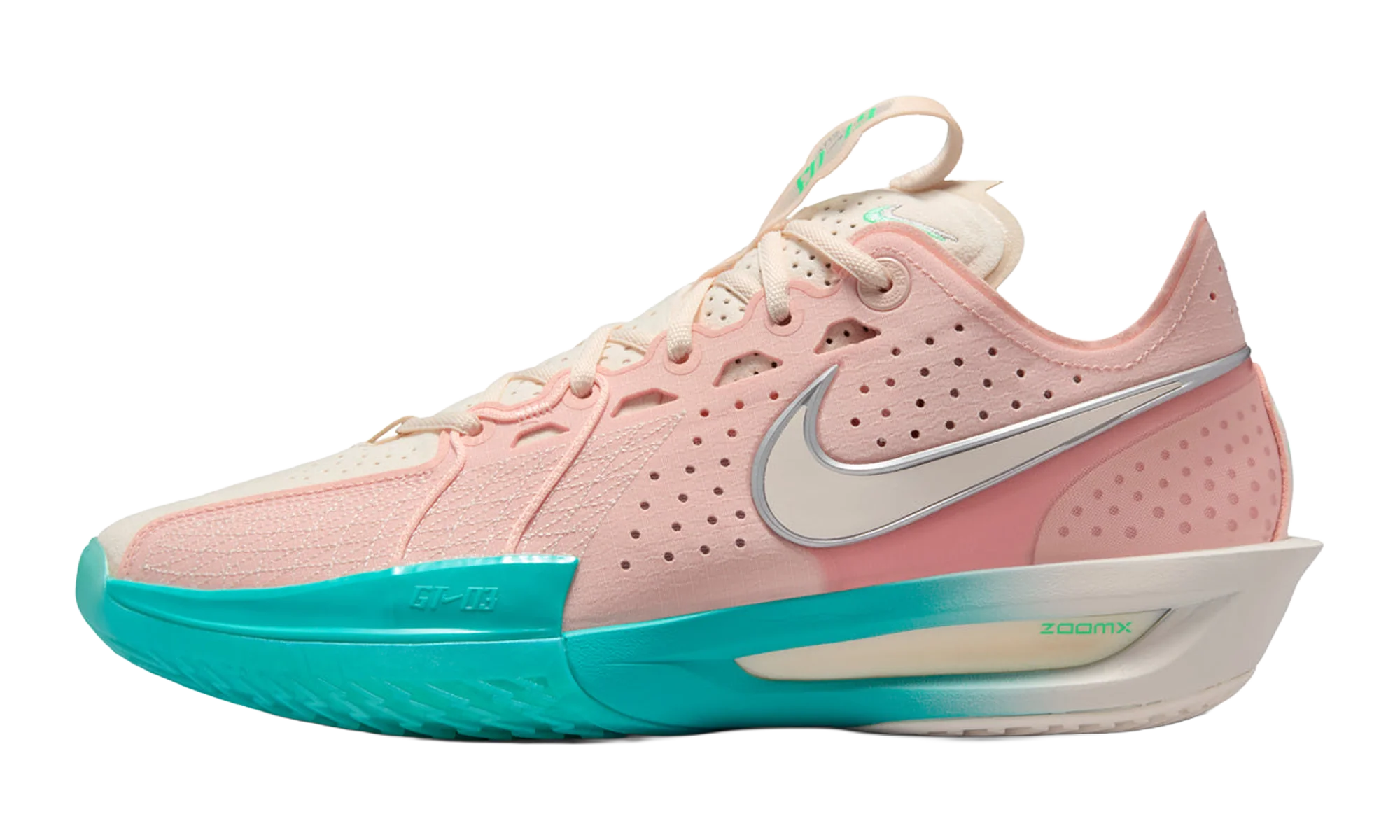 Air Zoom GT Cut 3 "Washed Coral Dusty Cactus Metallic Silver Chalk" DV2918 601