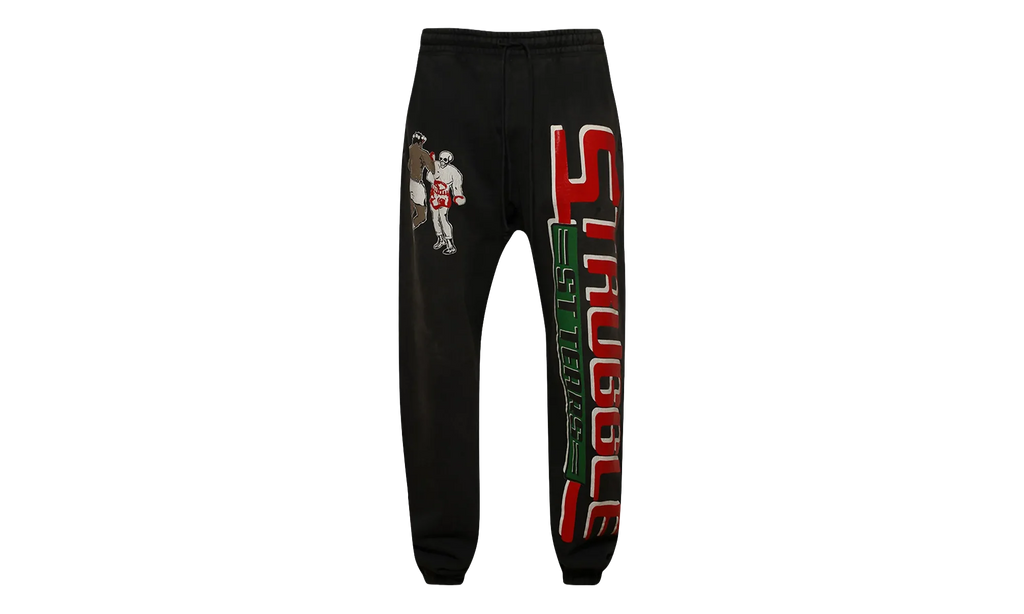 Denim tears Struggle Sweatpants "Black" SM YS8 0000 C04