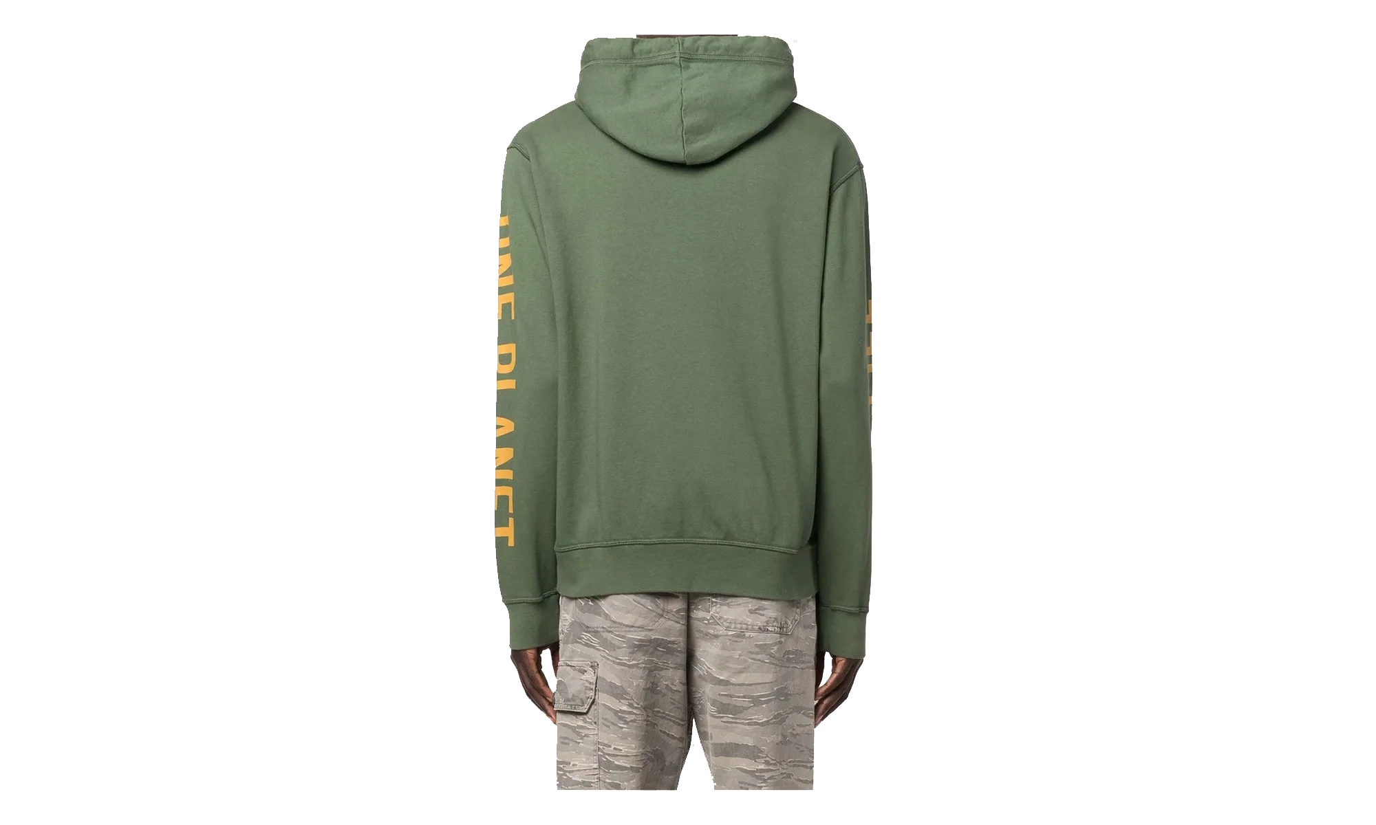 One Life Organic Cotton Hooded Sweatshirt "Green" S78GU0051S25538630