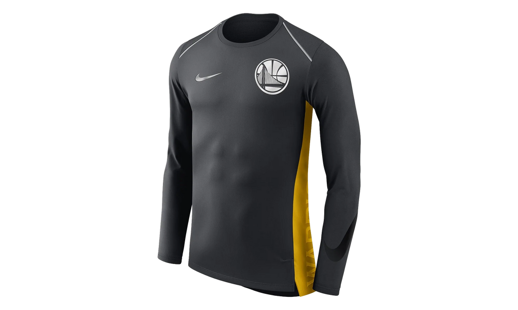 Dri-Fit Long Sleeve T-Shirt "Golden State Warriors - Black" 908039 014