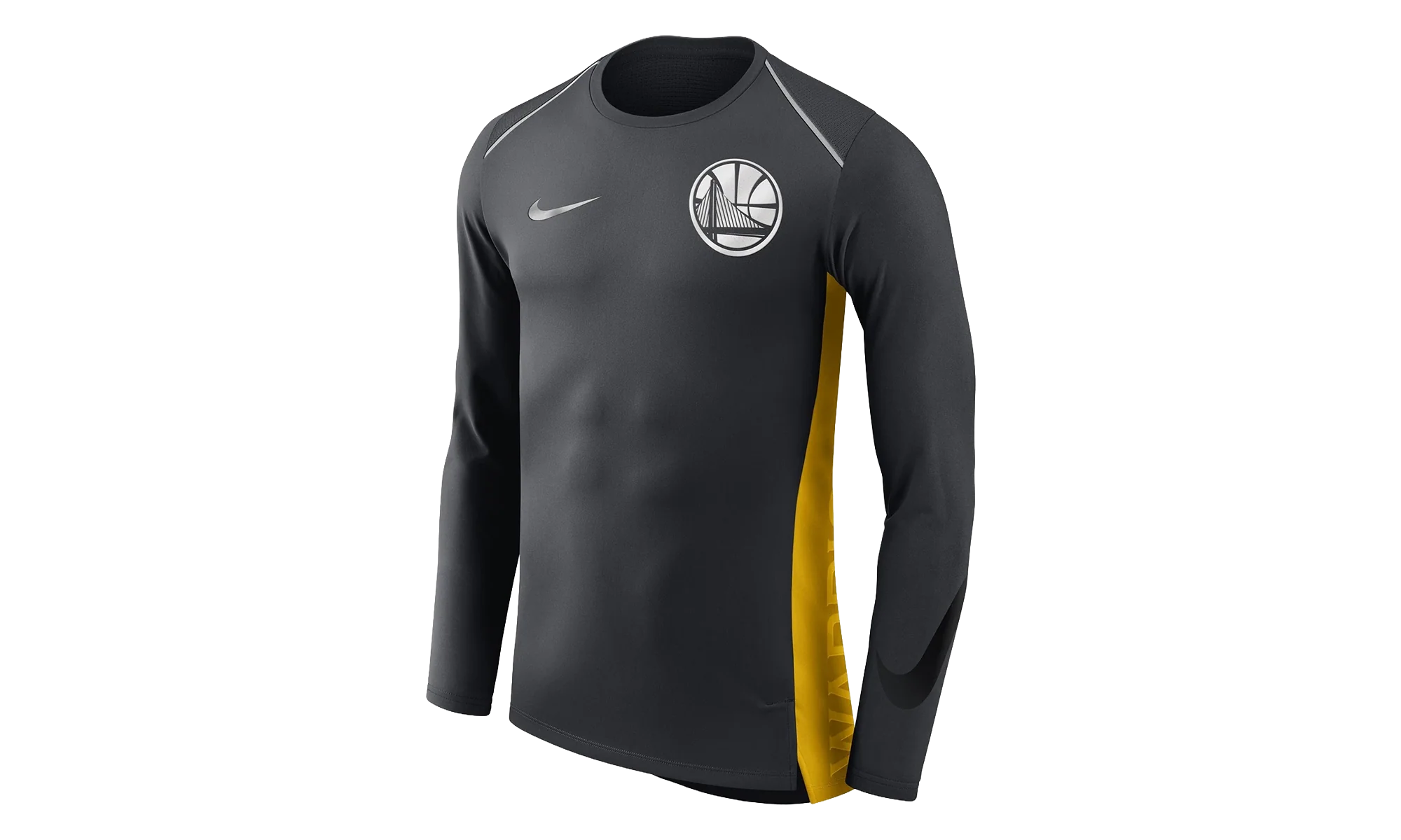 Dri-Fit Long Sleeve T-Shirt "Golden State Warriors - Black" 908039 014