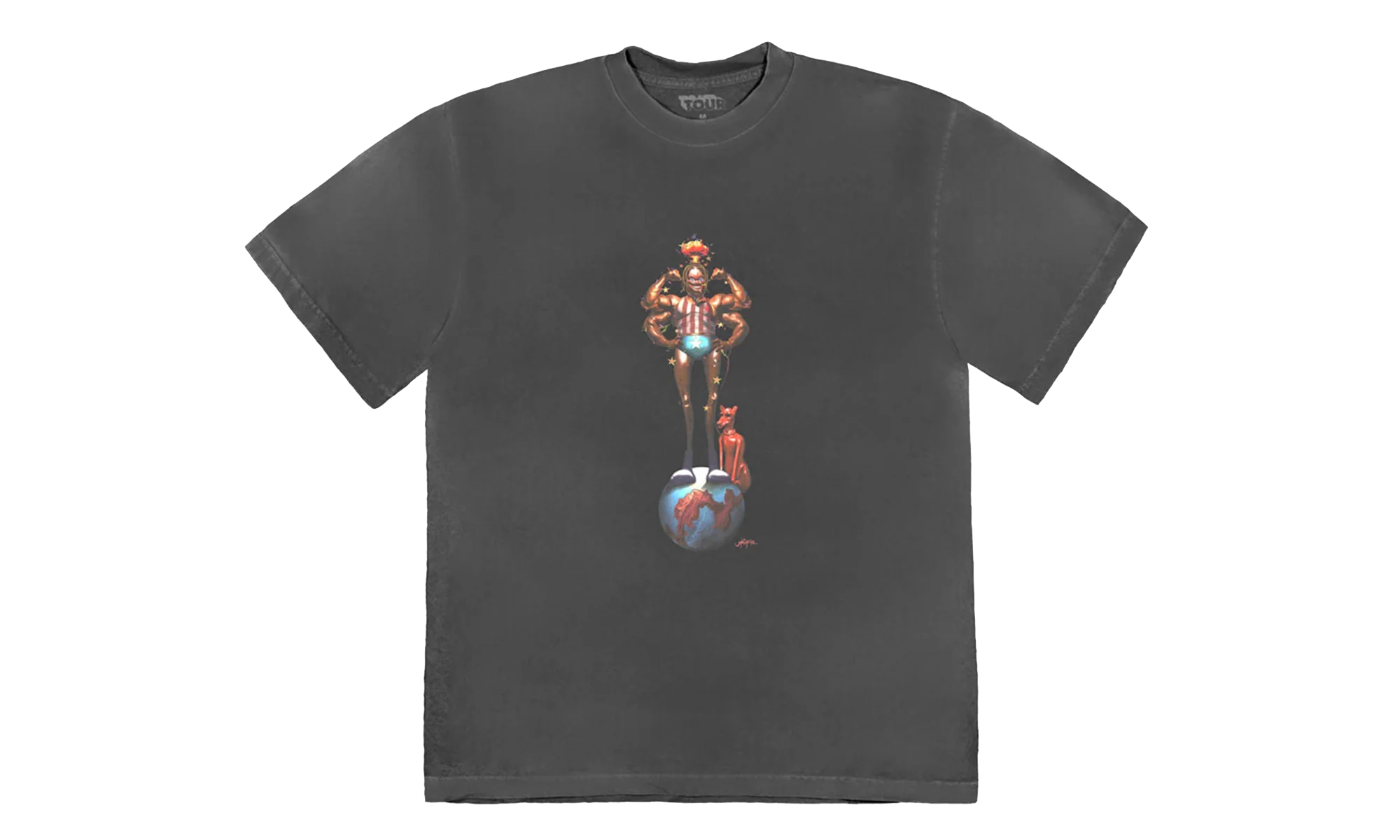 Utopia Is In Miami Circus Maximus T-Shirt "Black" TSUC69
