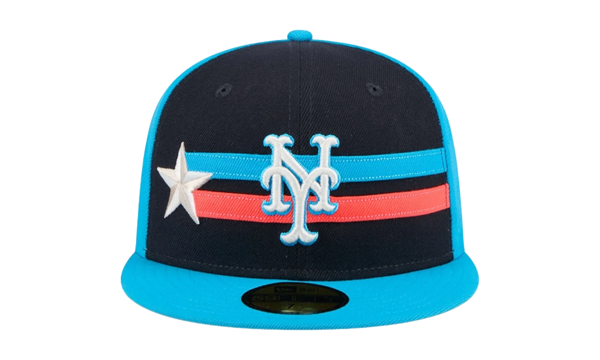 59FIFTY New York Mets 2024 All Star Game Fitted Hat "Blue / Orange" NE492
