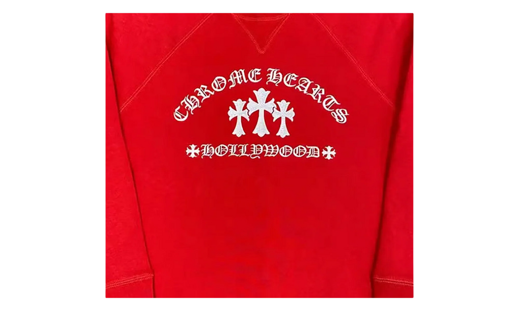 Triple Cross Hollywood Crewneck "Red" CHRM0736