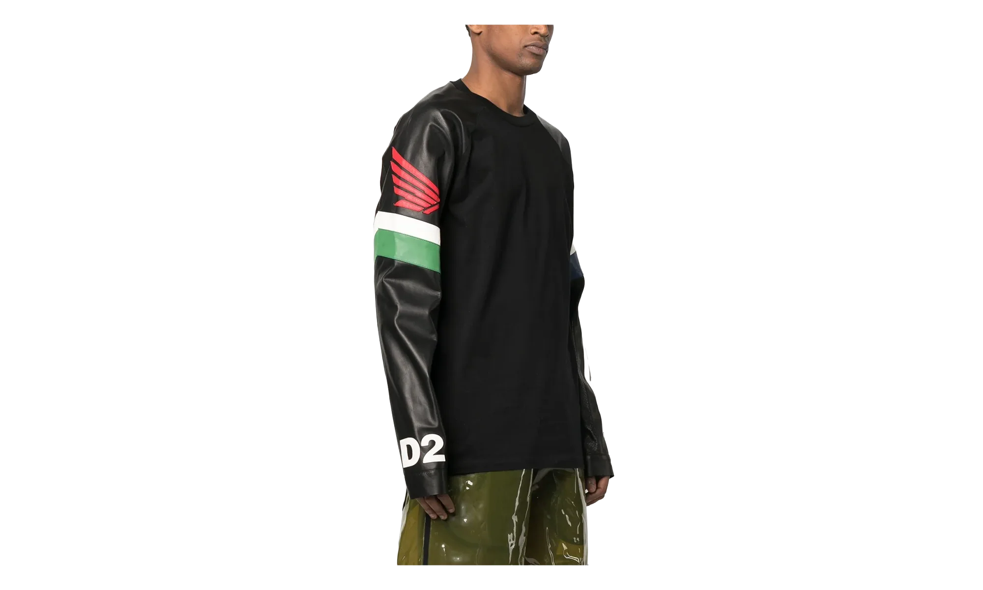 Honda Slouch Raglan Sweatshirt "Black" S71GD1237S23009900