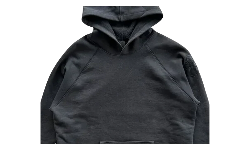 Paper Jam with Black Crosses Hoodie "Black" CHRM0868