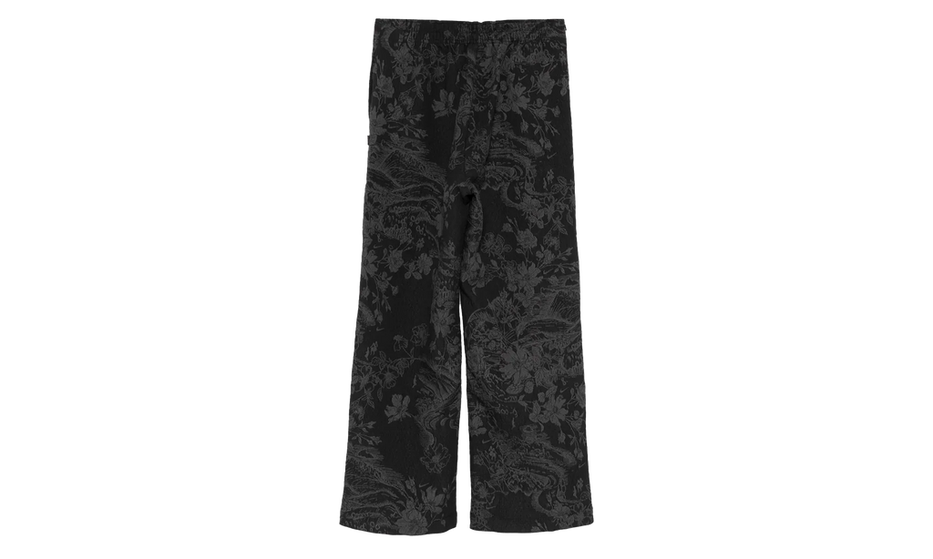Sportswear Collection Mid-Rise Jacquard Tracksuit Bottoms WMNS "Black / Anthracite / Black" HF9588 010