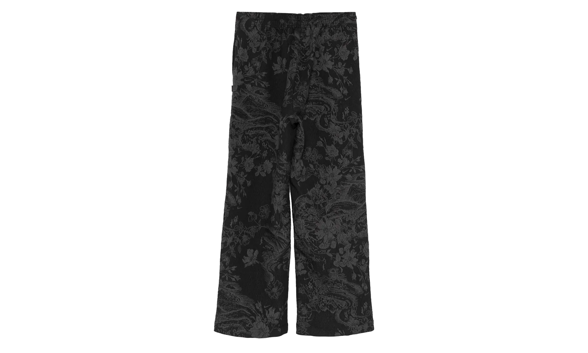 Sportswear Collection Mid-Rise Jacquard Tracksuit Bottoms WMNS "Black / Anthracite / Black" HF9588 010