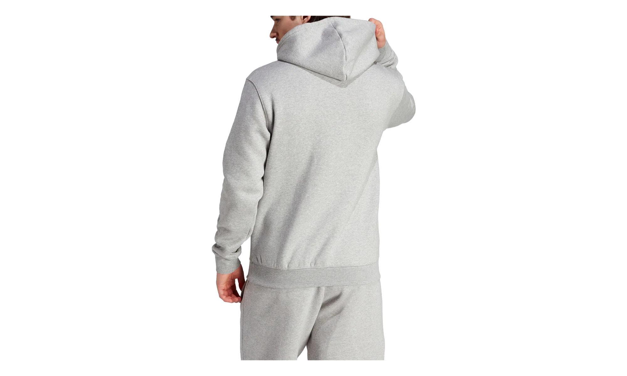 Trefoil Essentials Hoodie "Medium Grey Heather" IM4525