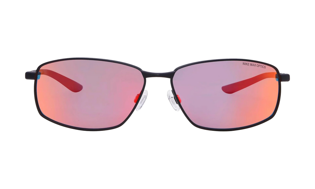 PIVOT SIX M SUNGLASSES "BLACK / DARK GREY / GREY / RED MIRROR" DQ0927 011