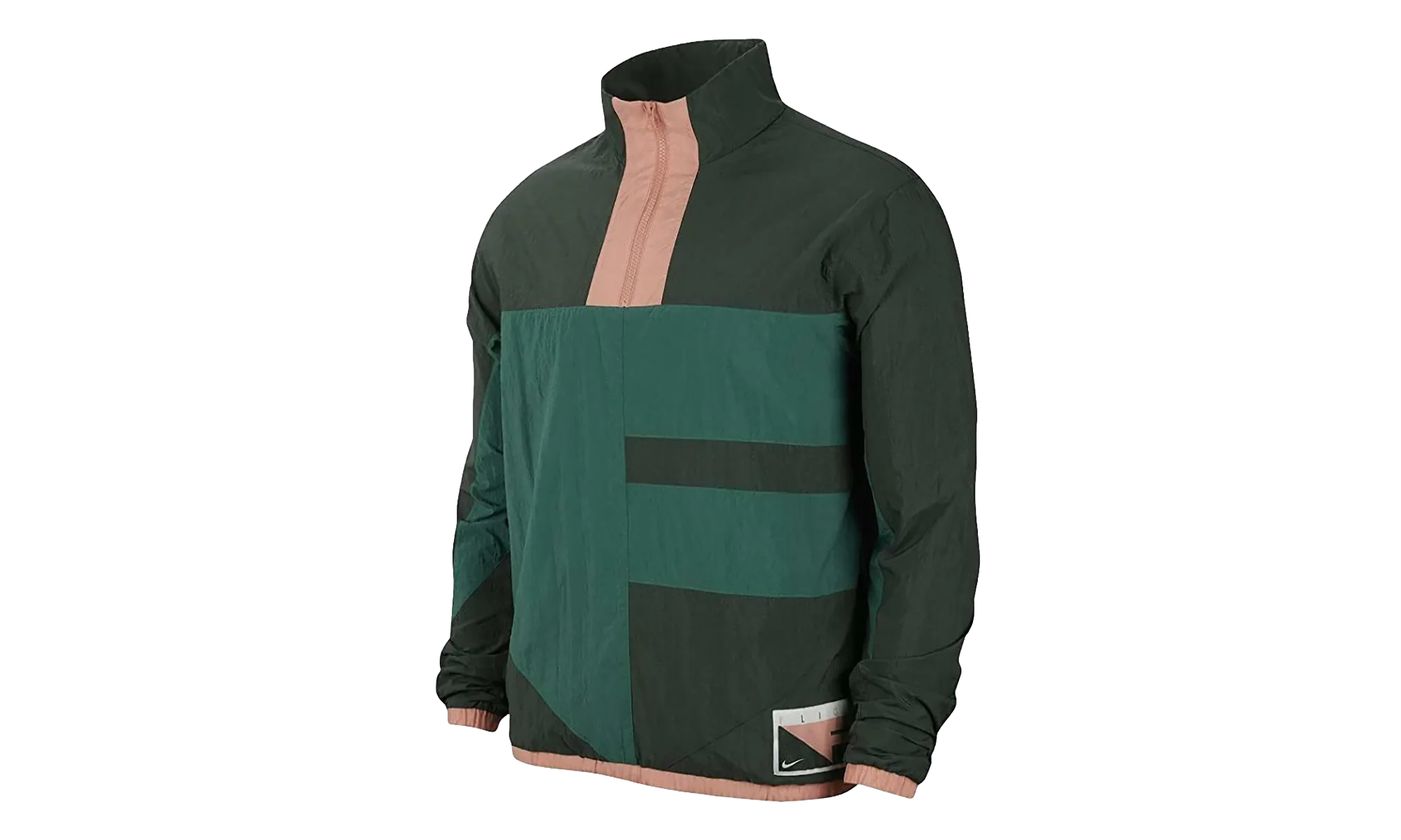 Flight Basketball Half Zip Jacket "Green" CN8508 361