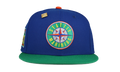 59FIFTY Seattle Mariners 40th Anniversary Patch Fitted Hat "Blue / Green" 123451295379