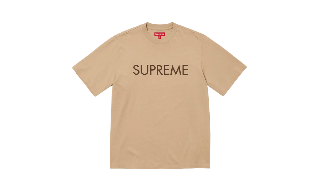 Capital S/S Top "SS25 - Dark Tan" SU25381