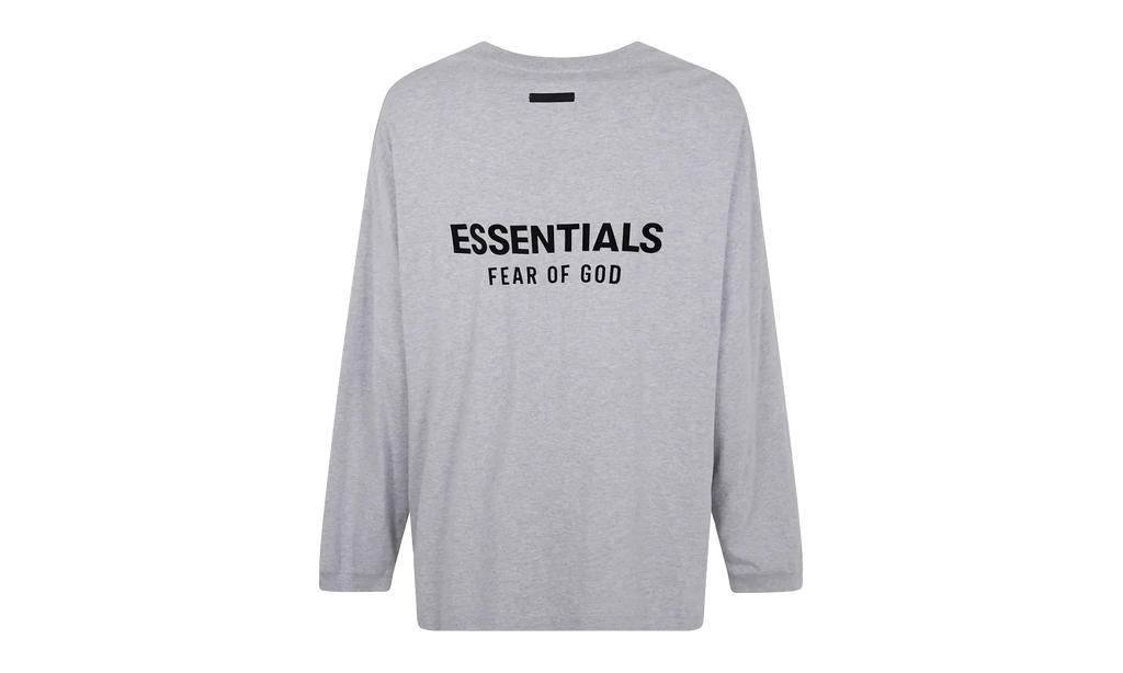 Jersey Long-Sleeve Shirt "Light Heather Grey" 125HO244378F
