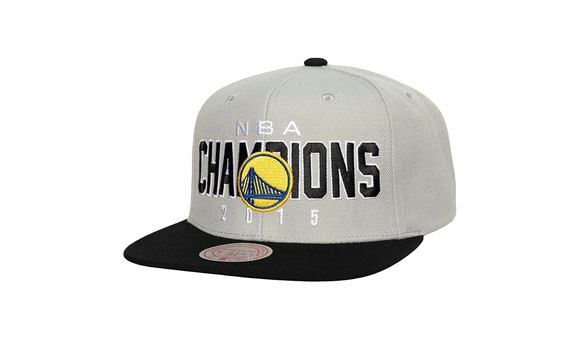 NBA Champ Hardwood Classics Snapback Cap "Golden State Warriors - Grey / Black" HHSS4512 GSWYYPPPGYBK